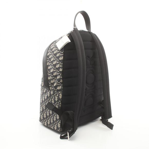 Dior Christian Black Rucksack Leather  Backpack Rider Navy - Picture 1 of 4
